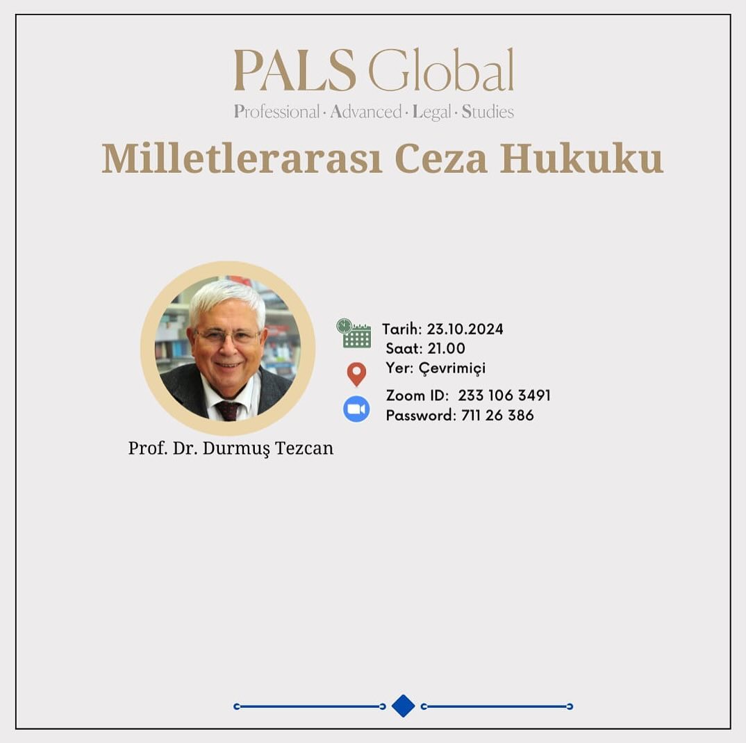 Milletlerarası Ceza Hukuku